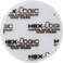 Chemical Guys BUFX_104_HEX5 Hex-Logic Light-Medium Polishing Pad, White (5.5 Inch Pad made for 5 Inch backing plates)