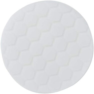 Chemical Guys BUFX_104_HEX5 Hex-Logic Light-Medium Polishing Pad, White (5.5 Inch Pad made for 5 Inch backing plates)