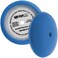 TCP Global 8" Blue Medium Foam Grip Pad Light Cut Polish Buff - Hook &amp; Loop