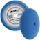 TCP Global 8" Blue Medium Foam Grip Pad Light Cut Polish Buff - Hook &amp; Loop