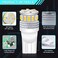 مصباح LED T10 194 168 2825 ساطع للغاية 300 لومن ابيض دافئ 3000 كلفن الجيل الخامس غير قطبي 12-24 فولت - 18 اس ام دي 3014 بديل للسيارة للخريطة والقبة ولوحة الارقام ولوحة العدادات من 4 قطع