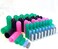 160 قطعة من غطاء طرفي مطاطي من السيليكون عالي الحرارة وسدادة مدببة، مجموعة متنوعة من مستلزمات طلاء الطلاء ومسحوق الطلاء