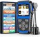 NEXAS NL102 Plus Full Systems Heavy Duty Truck Scan Tool Force DPF Regen Tool HDOBD/EOBD Diagnostic Scanner with Oil Reset Sensor Calibration Truck &amp; Car 2 in 1 Code Reader (Elite Version)