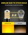 مصابيح LED 3157 3057 3156 4157 3157K بلون اصفر كهرماني 57-SMD فائقة السطوع بديلة للمصابيح الوامضة، اشارة الانعطاف/مصابيح التوقف او مصابيح التشغيل، مصابيح الفرامل/الخلفية (عبوة من قطعتين)