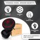 Fouring Mzone Bl Silicon Black Platinum Power Handle Car Steering Wheel Suicide Spinner Accessory Knob for Car Vehicle