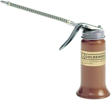 Goldenrod 606 6 Oz Pistol Pump Oiler With Flexible Spout