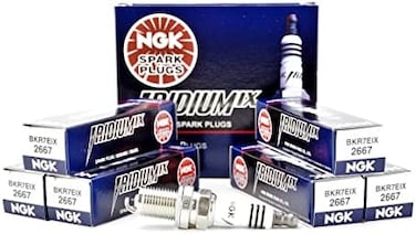NGK # 2667 Iridium Spark Plugs BKR7EIX - 6 PCSNEW