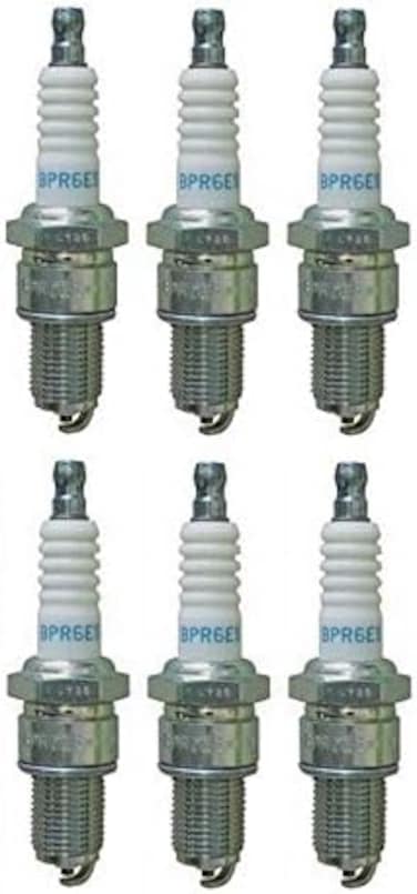 NGK (7131) BPR6ES Standard Spark Plug (6 Pack)