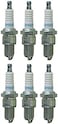 NGK (7131) BPR6ES Standard Spark Plug (6 Pack)