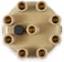 ACCEL 8320 Distributor Cap and Rotor Kit - Tan