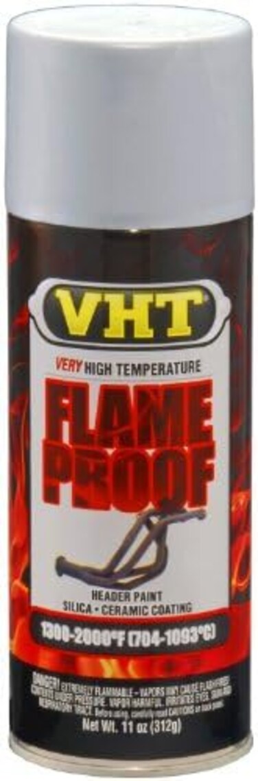VHT علبة طلاء الومنيوم مسطحة مقاومة للاشتعال SP117 - 11 اونصة
