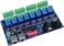 مفتاح مرحل DMX 8CH Dmx512 وحدة تحكم مخرج DMX512 تحكم في التتابع 8 اتجاهات (بحد اقصى 10 امبير)