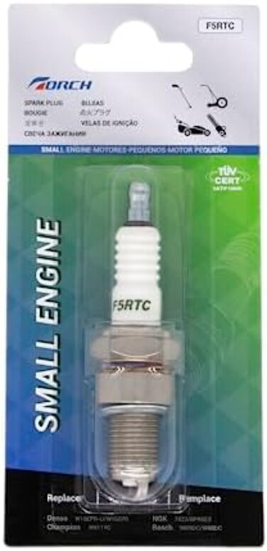 TORCH F5RTC Spark Plug Replace for NGK 7734/BPR5ES, for Champion 322/RN11YC 404/RN12YC 8405, for Denso 5305/IW16 3256/J16CR-U 3013/W14EXR-U 3021/W16EPR-U 3031/W16EXR-U, for Harley Davidson 5RL, OEM