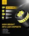 AUXITO 194 6000K White Super Bright 168 2825 W5W T10 Wedge 24-SMD 3014 Chipsets LED Bulbs (Pack of 10)