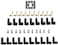 ACCEL 9001C Extreme 9000 Spark Plug Wire Set - Universal - 90 Degree White Ceramic Boots