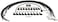 ACCEL 9001C Extreme 9000 Spark Plug Wire Set - Universal - 90 Degree White Ceramic Boots