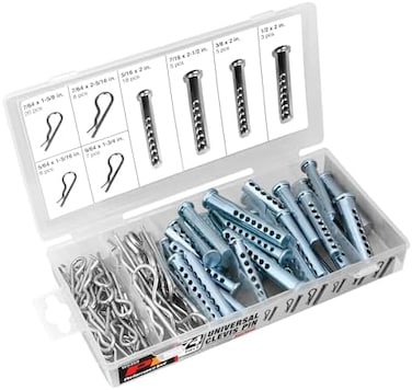 Performance Tool W5359 74pc Universal Clevis Pin Assortment
