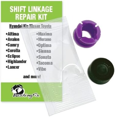 مجموعة اصلاح جلبة كيبل ناقل الحركة الاوتوماتيكي BP1Kit من بوشينج فيكس، جلبة كيبل ناقل الحركة، مجموعة اصلاح ناقل الحركة عالية الجودة، متوافقة مع نيسان وتويوتا وهيونداي وغيرها من العلامات التجارية