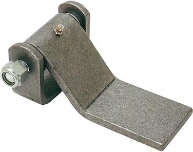BUYERS PRODUCTS COMPANY B2426FSLL Long Leaf Formed Hinge Strap, Silver