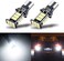 اي برايت ستار احدث شرائح اضاءة فائقة السطوع 3030 T15 912 W16W 921 مصابيح LED للاضواء العكسية الاحتياطية، ابيض زينون