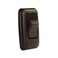 JR Products (brown) - JR Products 12135 On/Off Switch with Bezel - Single Switch, Brown