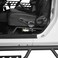 Hooke Road JK Wrangler Front Seat Flashlight Holder w/Flashlight (Batteries Not Included) for 2011-2018 Jeep JK Wrangler &amp; Unlimited Sport Sahara Rubicon