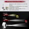 HYBKLER HYB 35W D1S D1R D2S D2R D3S D3R D4S D4R Xenon HID Headlight Replacement Bulb D1S D1S6000