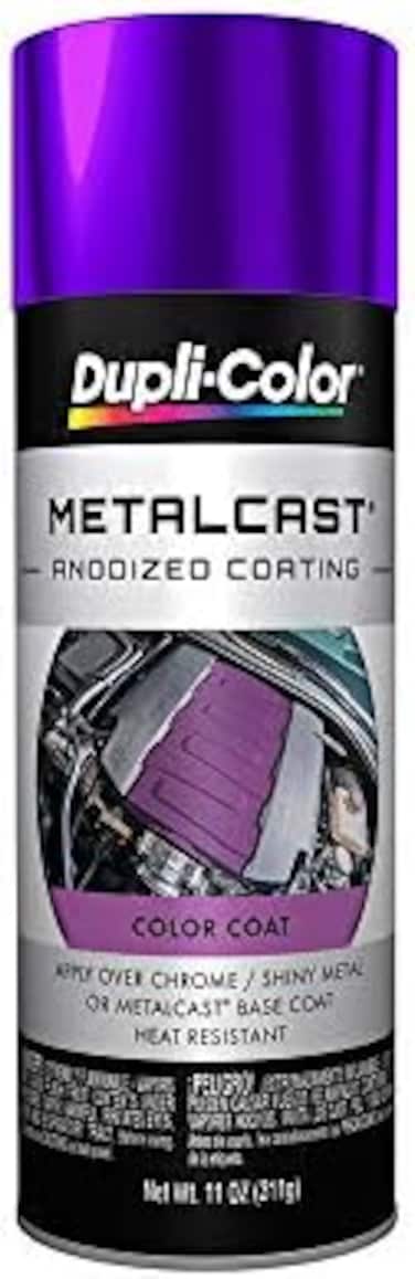 Dupli-Color MC204 Metalcast Automotive Spray Paint - Purple Anodized Coating - 11 oz Aerosol Can