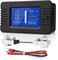 MNJ Motor MICTUNING LCD Display DC Battery Monitor Meter 0-200V Voltmeter Ammeter for Cars RV Solar System