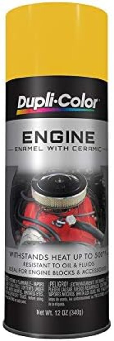 Dupli-Color EDE164207 Ceramic Daytona Yellow Engine Paint -