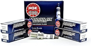 NGK # 6418 Iridium Spark Plugs BKR6EIX - 4 PCS NEW