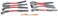 MSD 32819 8.5mm Super Conductor Spark Plug Wire Set