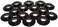 Comp Cams 4705-16 ID Spring Locator Set of 16-1.300" OD, .570" ID, .060" Thickness