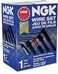 مجموعة اسلاك شمعة اشعال من ان جي كيه (8113) RC-NX14