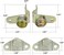 BETOOLL Tailgate Hinge KIT for 99-06 Chevy Silverado GMC Sierra 4 Piece Set