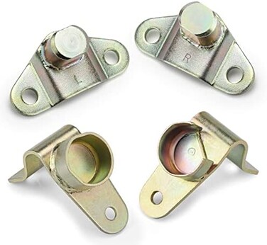 BETOOLL Tailgate Hinge KIT for 99-06 Chevy Silverado GMC Sierra 4 Piece Set