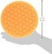 Chemical Guys Self-Centered Hex-Logic Medium-Heavy Cut Scratch And Swirl Remover, Orange (7.5Inch), Bufx_102Hex