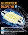 لوييد 2 × 570 لومن فائق السطوع 3014 48-EX شرائح 569 578 211-2 212-2 مصابيح LED تستخدم لمصباح القبة، ابيض زينون