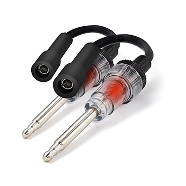 RamPro Spark Tester, Plug Engine Ignition Tester, 6-12 Volt Fool-Proof &ndash; Pick Up Coil/Armature Diagnostic Detector Tool &ndash; for Automotive, Car Lawnmower Small &amp; Big Internal/External Engines 2 PK