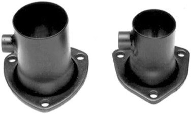 Hedman Hedders 21126 Oxygen Sensor Header Reducer 2.5 in. Collector To 2.25 in. Exhaust Tube Size 3-Bolt Flange Sold Individually Oxygen Sensor Header Reducer
