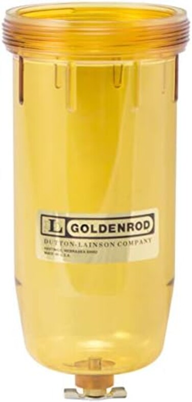 Goldenrod (495-4) Fuel Tank Filter Replacement Bowl