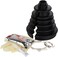 Bailcast CVS18 Universal Split Constant Velocity Joint Gaiter Boot Replacement Kit, Black