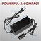 WAGAN 5 Amp AC to DC Power Adapter, 110V AC to 12V DC Car Cigarette Lighter Socket, 5A Power Converter, UL Listed
