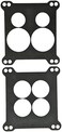 Edelbrock 2696 Four-Hole Square-Bore to Spread-Bore Carburetor Adapter, Multi, One Size