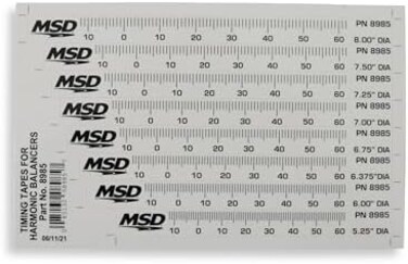 MSD 8985 Timing Tapes