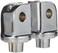 Kuryakyn 8818 Splined Male Mount Peg Adapters for Front/Rear Footpegs and Floorboards: Honda, Suzuki, Triumph, Yamaha Motorcycles, Chrome, 1 Pair, Red