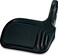 Kuryakyn 6318 Premium ISO Contoured Throttle Boss Motorcycle Handlebar Grip Accessory: Universal Fit, Right Side Only, Gloss Black, Pack of 1,Medium