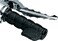 Kuryakyn 6318 Premium ISO Contoured Throttle Boss Motorcycle Handlebar Grip Accessory: Universal Fit, Right Side Only, Gloss Black, Pack of 1,Medium