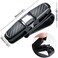 FineGood 2 Pack Glasses Holders for Car Sun Visor, Sunglasses Eyeglasses Mount with Ticket Card Clip - Black