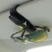 FineGood 2 Pack Glasses Holders for Car Sun Visor, Sunglasses Eyeglasses Mount with Ticket Card Clip - Black